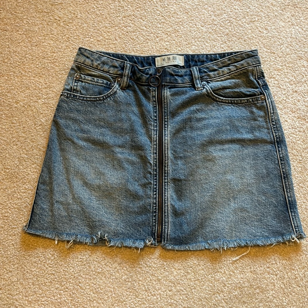 We The Free Denim Skirt